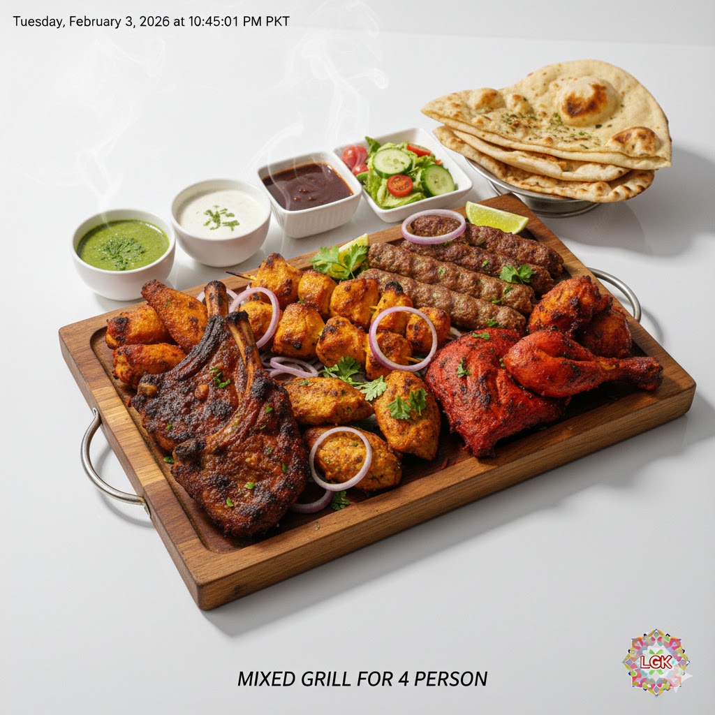 Mixed Grill for 4 Person Mixed Grill for 4 Person