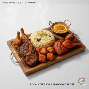 Rice Platter for 4 Person